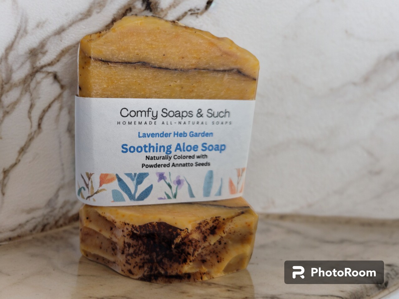 Aloe Soap with Annatto and Cocoa